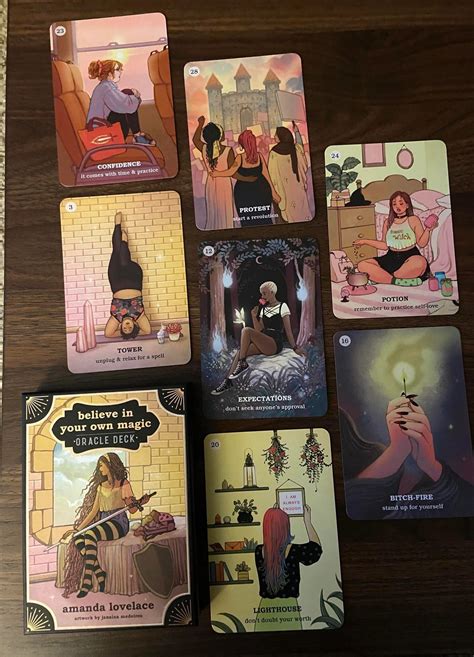 Embrace Your Inner Strength with the Believe in Your Own Magic Oracle Deck
